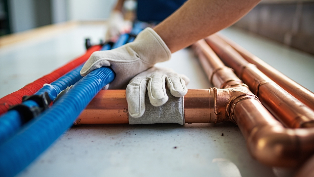 How Cross-Linked Polyethylene and Copper Tubing Actually Perform in Real Applications